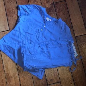 Koi Baby Blue Scrub Set